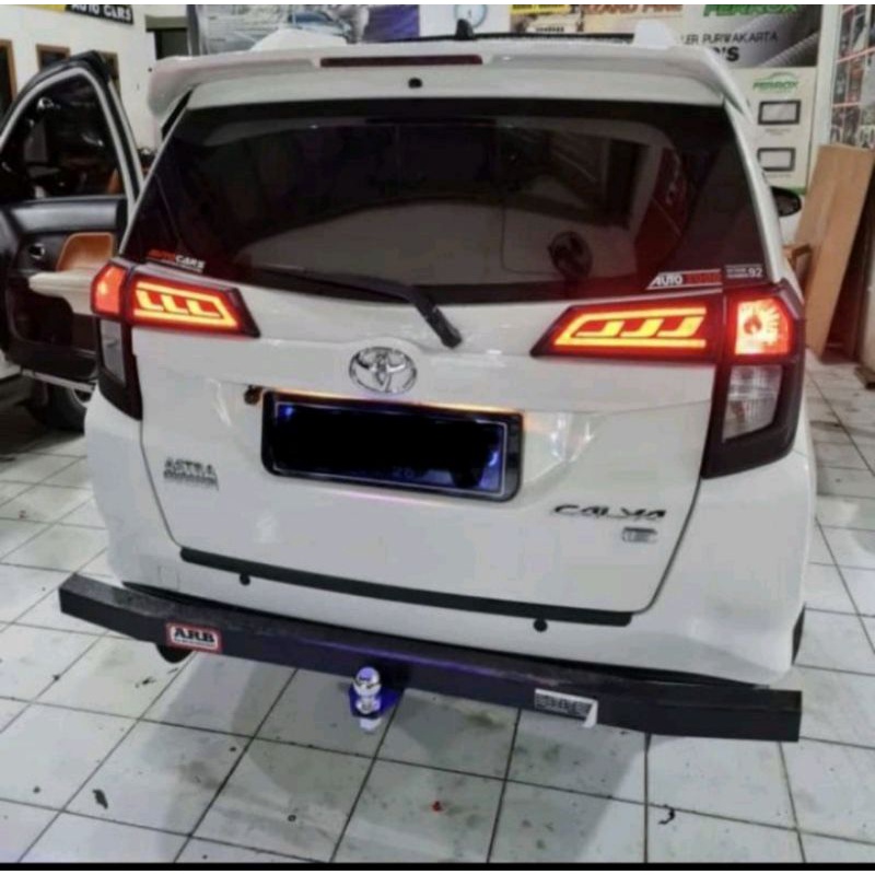 Towing Bumper pengaman Belakang Mobil Calya/Sigra pull bumper