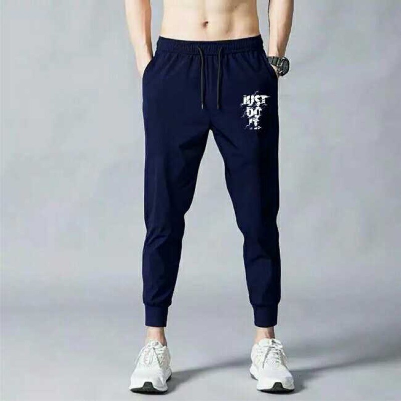 Celana Joger Pants Pria Jogger Cowok Gusti Training Gym Olahraga Unisex