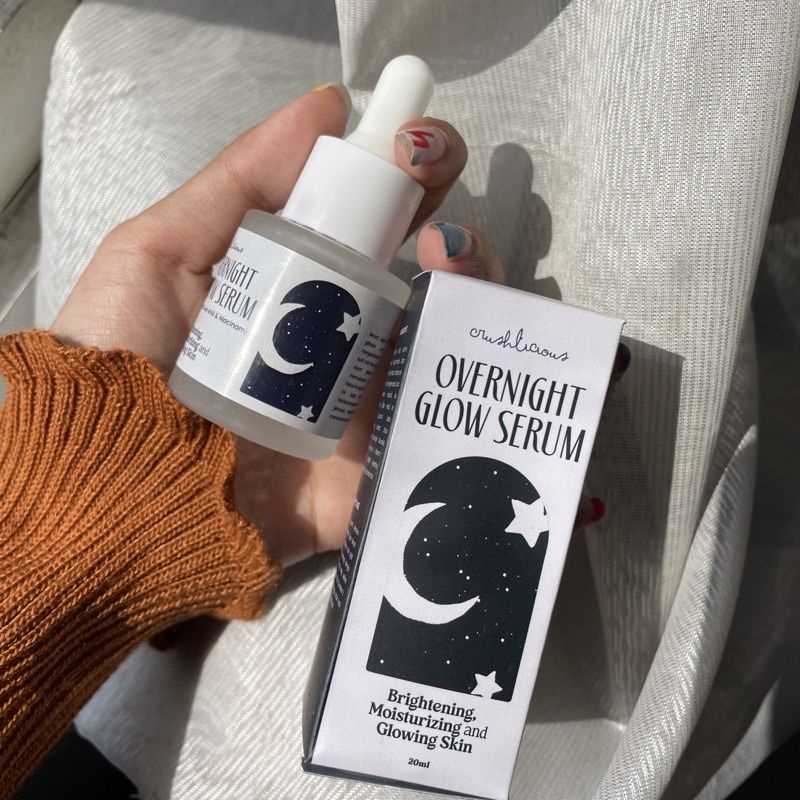 (FREE GIFT) Overnight Glow Serum by Crushlicious (kemasan baru)