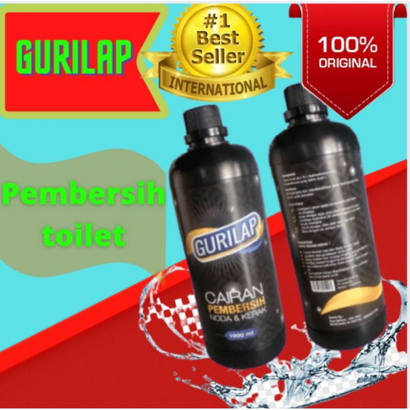 GURILAP - PEMBERSIH KLOSET - GURILAP PEMBERSIH KAMAR MANDI - CAIRAN PEMBERSIH NODA