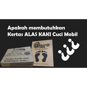 

cetak kertas alas cuci mobil