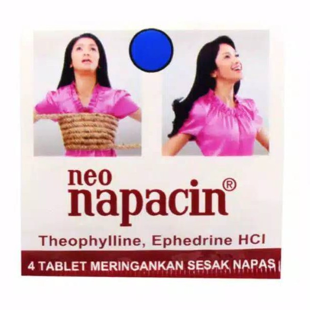 Neo Napacin Strip (Isi 4 tablet) Obat Asma