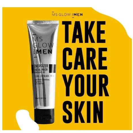 Facial Wash Ms Glow Men/Ms Glow For Men