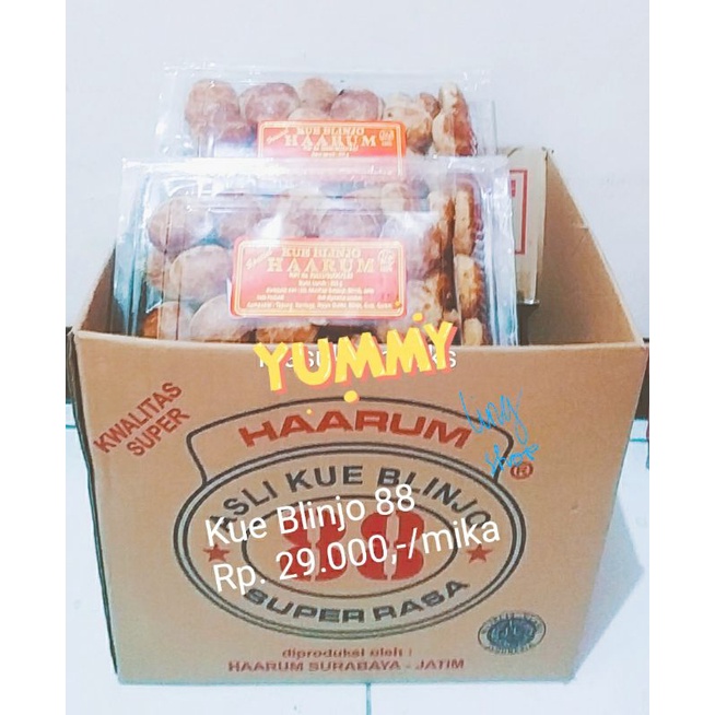 Kue Blinjo 88 stiker merah