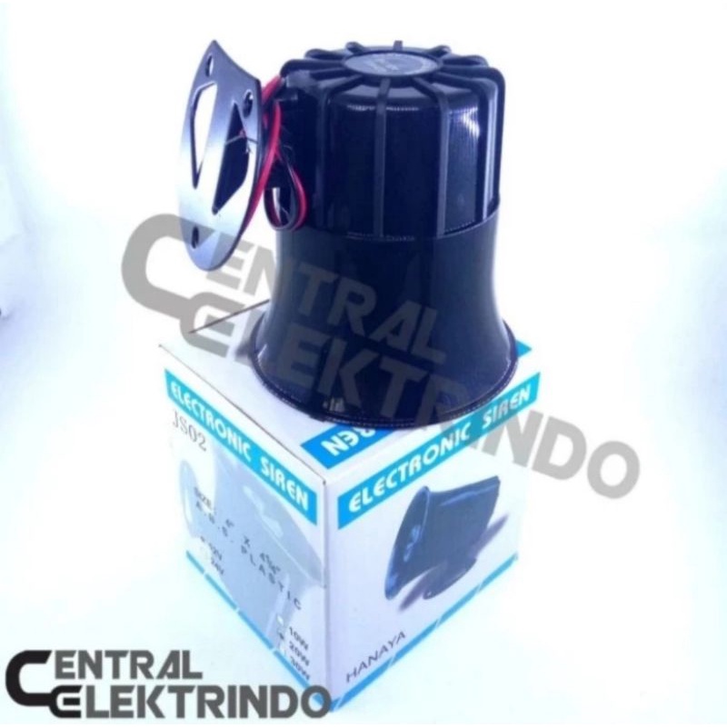 Sirene Alarm HANAYA 6 Suara / 6 Tone High Decibel Active Horn 12V 20W