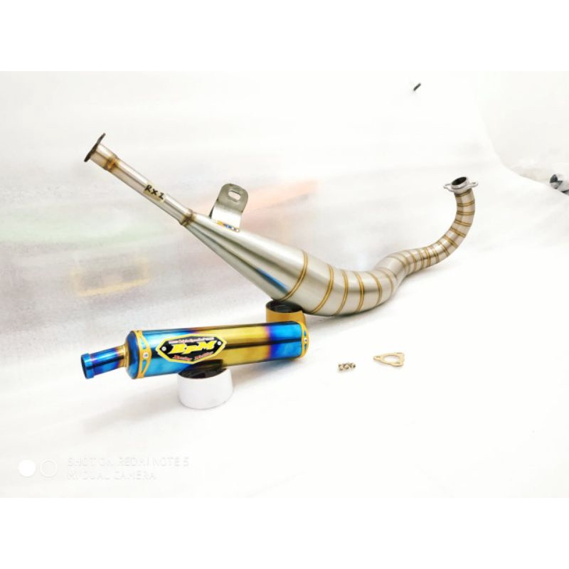 Knalpot RPM Pipe on Yamaha RXZ 135 - RZR - RX Z 135