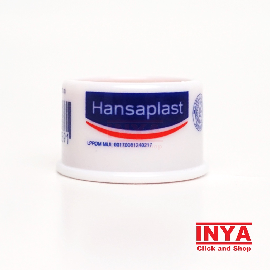 HANSAPLAST PLESTER ROLL KAIN SERBAGUNA 1.25cmX1m P3K Bandage