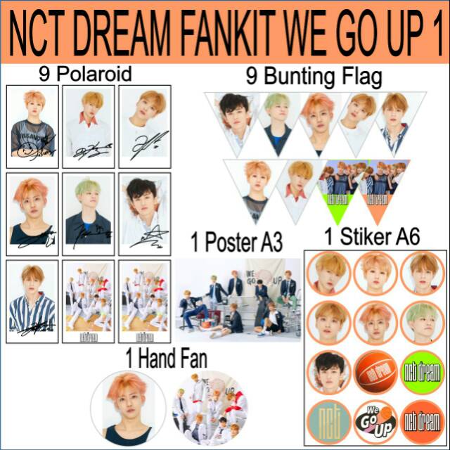 FANKIT NCT / POLAROID NCT / FLAG NCT / STICKER NCT / POSTER NCT / HANDFAN NCT