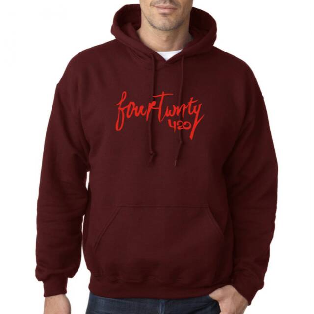 Baju jaket hoodie Fourtwnty 420