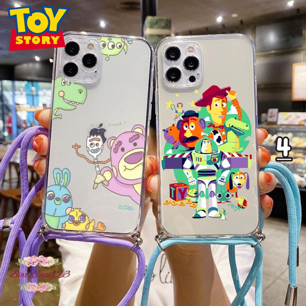 Softcase Slingcase Lanyard Bening TOY STORY Samsung M31s M51 S8 S8+ S9 S9+ S10 S10+ BC4827