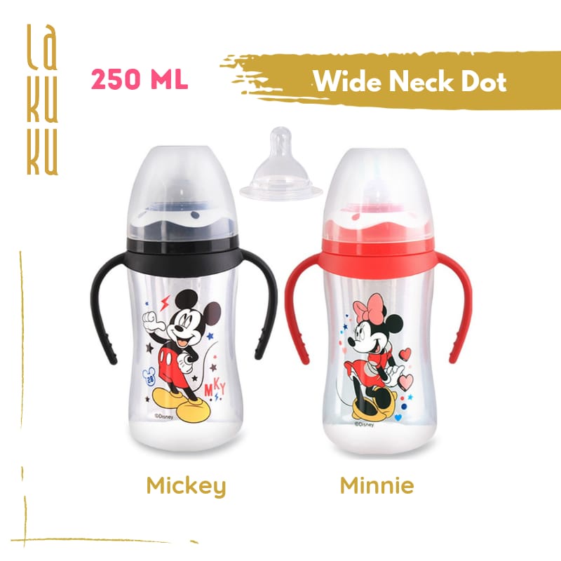 Lakuku - Lusty Bunny Botol Susu Anak Dot Sedotan edisi Disney Baby Mickey Minnie