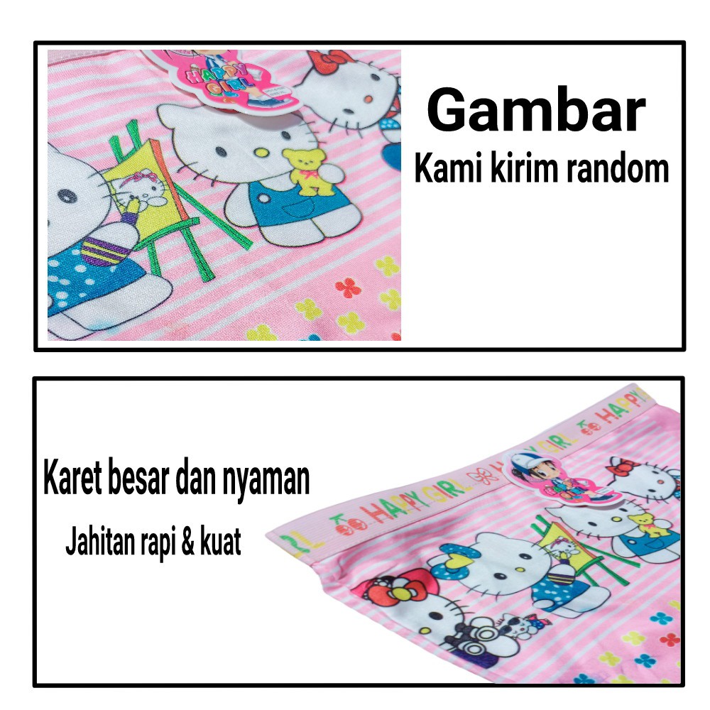 Celana Dalam BOXER anak FROZEN PONY LOL Combi