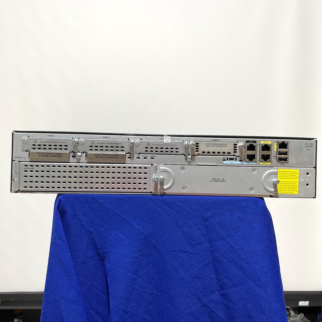 Cisco router 2911-K9 2900 Series 3 Gigabit