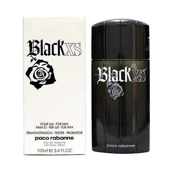 Parfum Original Tester Paco Rabanne Black XS 100ml EDT