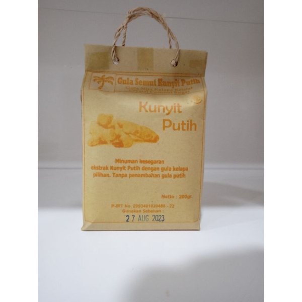 

Gula Semut Kunir Putih 200gr