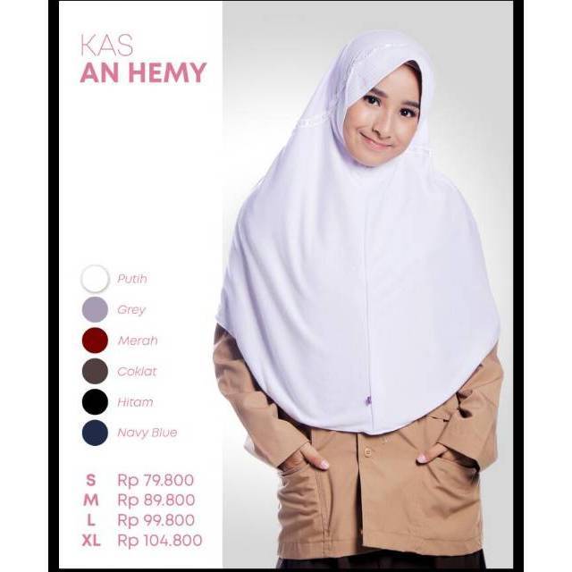 Kerudung Hemy Rabbani Original Jilbab Instan Murah Shopee Indonesia