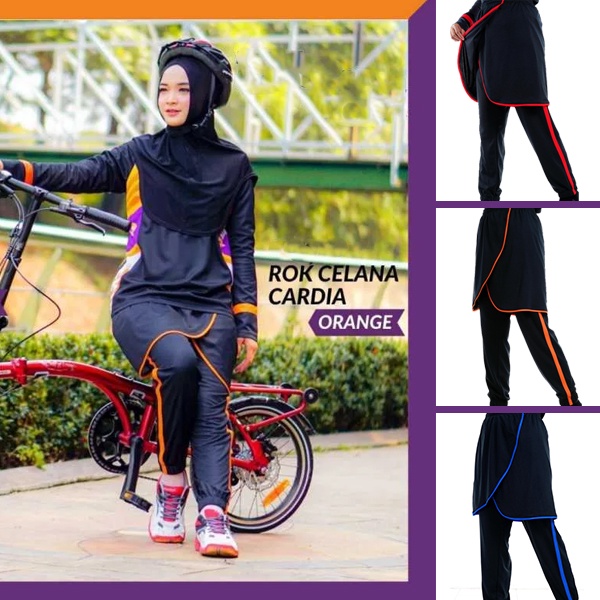 Rok Celana Sepeda Wanita/Celana Jogging Wanita/Rocella Rok Celana Olahraga Cardia/Bawahan Olahraga