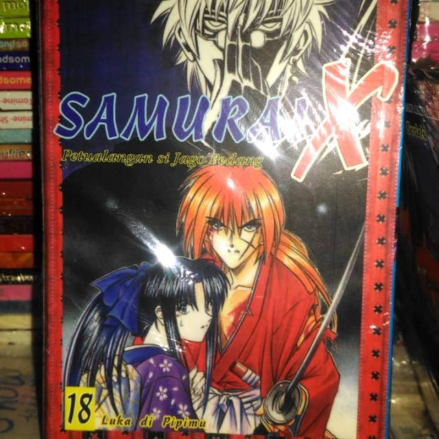 Komik samurai x vol. 1-28 all segel (- vol 2,4,5,7)