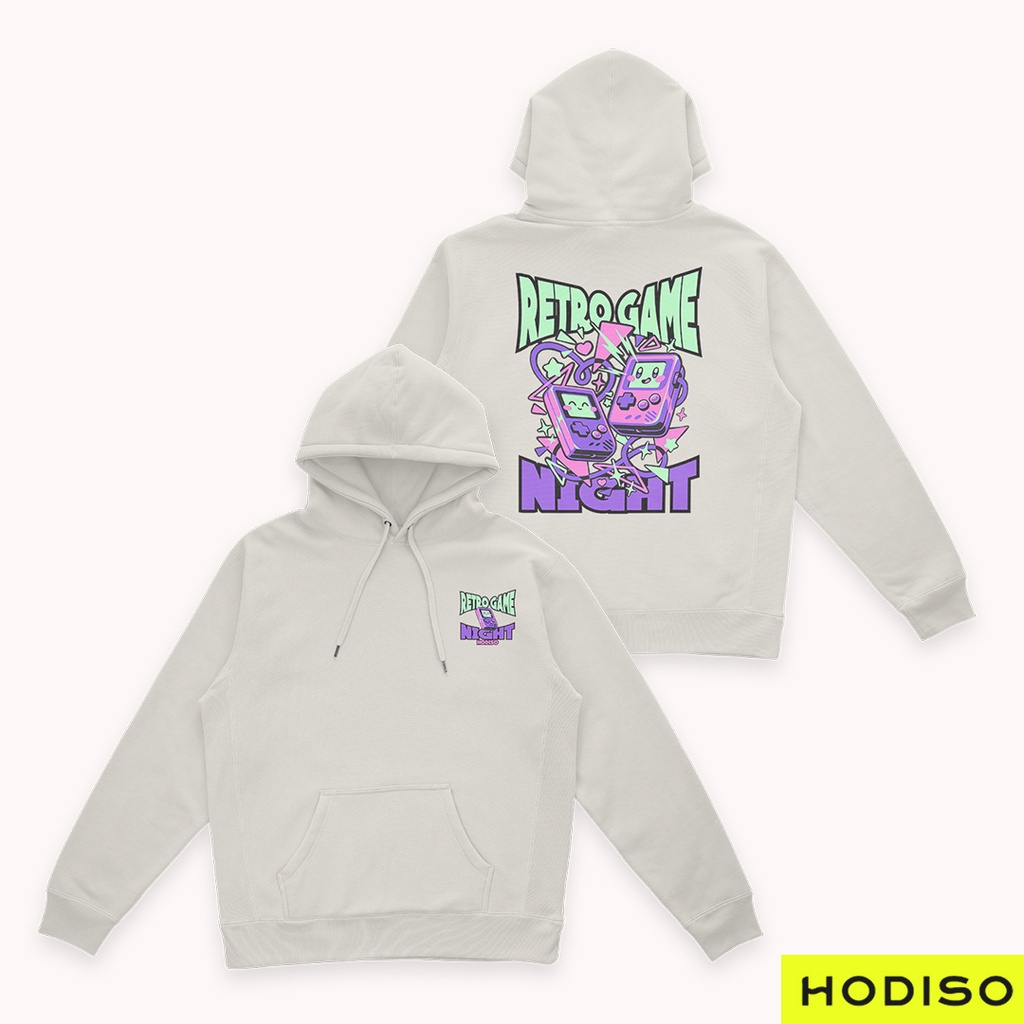 HODISO - Retro Game Hoodie Jumper Pullover