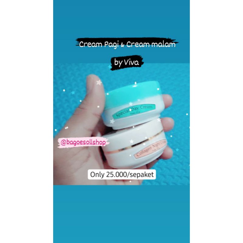 Paket Cream siang & malam VIVA