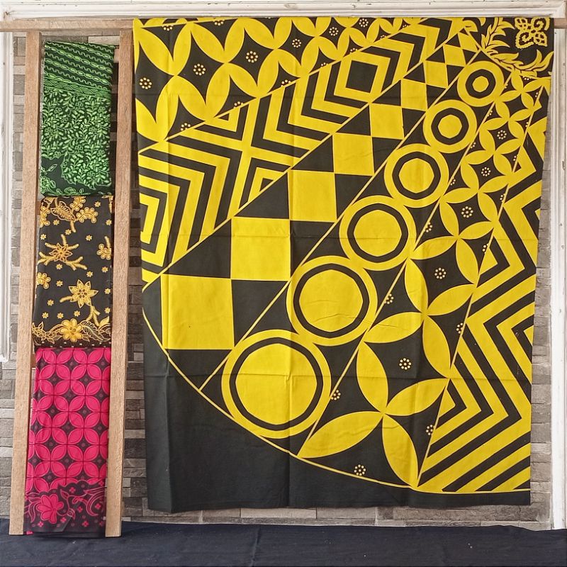 KAIN BATIK KUNING, KAIN BATIK STABILO, KAIN BATIK HALUSAN, KAIN BATIK UNIK, KAIN BATIK