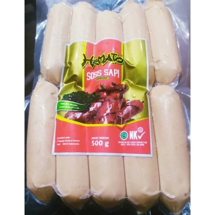 

Hemato Sosis Sapi Bakar Mini 10s 500gr / sosbak