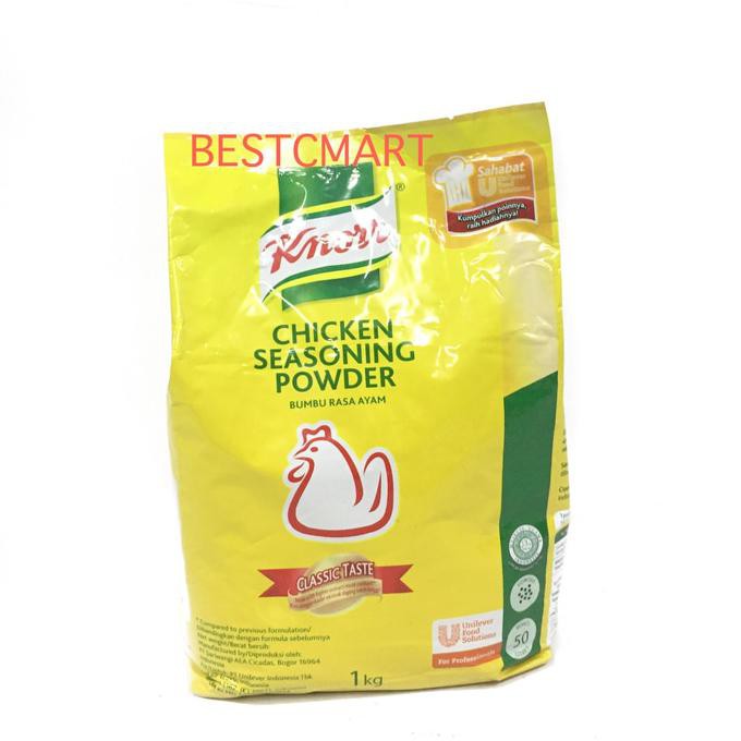

ENAK KNORR CHICKEN SEASONING POWDER 1 KG TERLEZAT