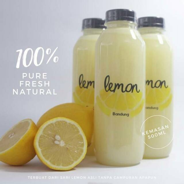 

Mirani Pure Sari Lemon Original Asli 100% Ukuran 500 ml