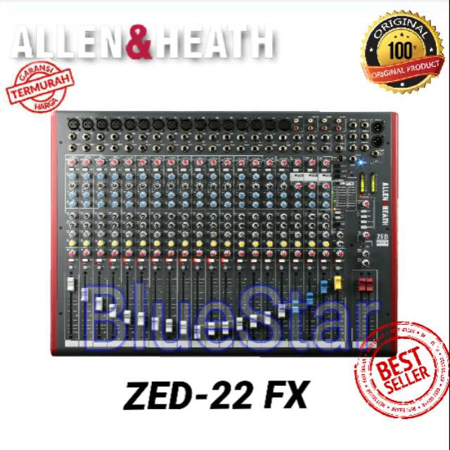 Mixer Allen Heath ZED 22 FX Original