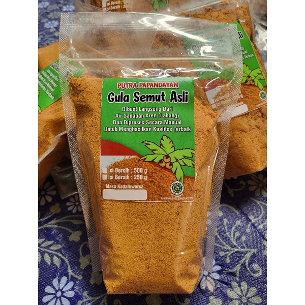 

Gula Semut Asli Garut / Gula Aren Bubuk / Gula Aren semut organik