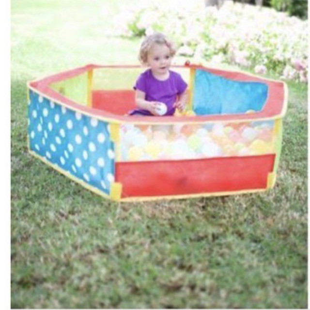 preloved elc hexagon ball pit kolam bola elc