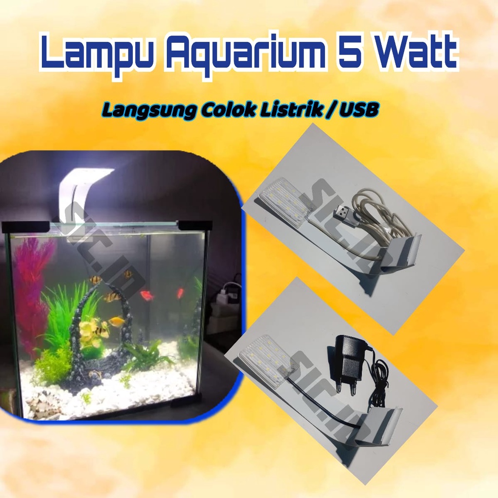 Jual Lampu Aquarium Led 3 Watt Terang | Shopee Indonesia