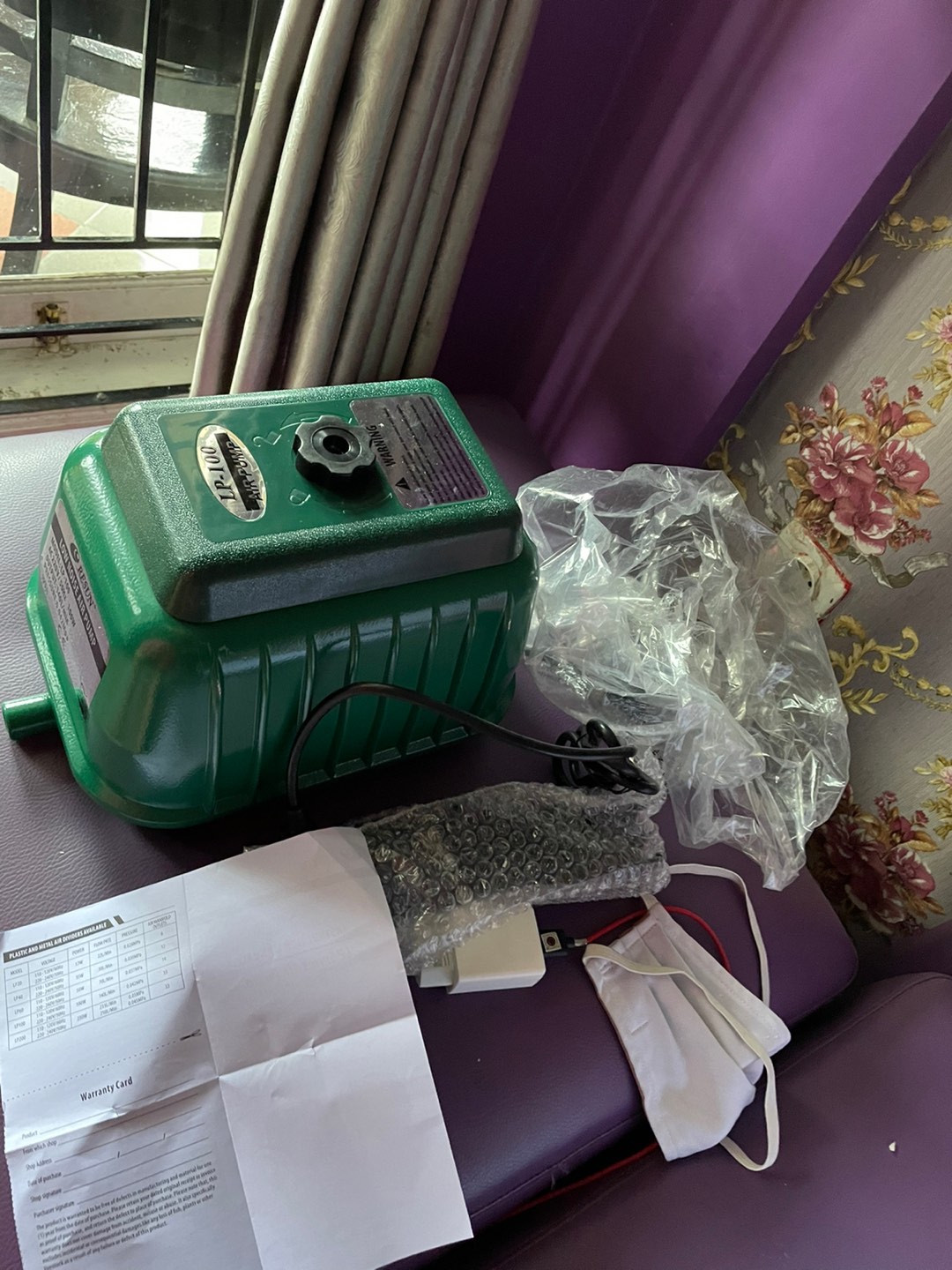 Resun Lp 100 Pompa Udara Aerator Air Pump Aquarium Kolam Lp100