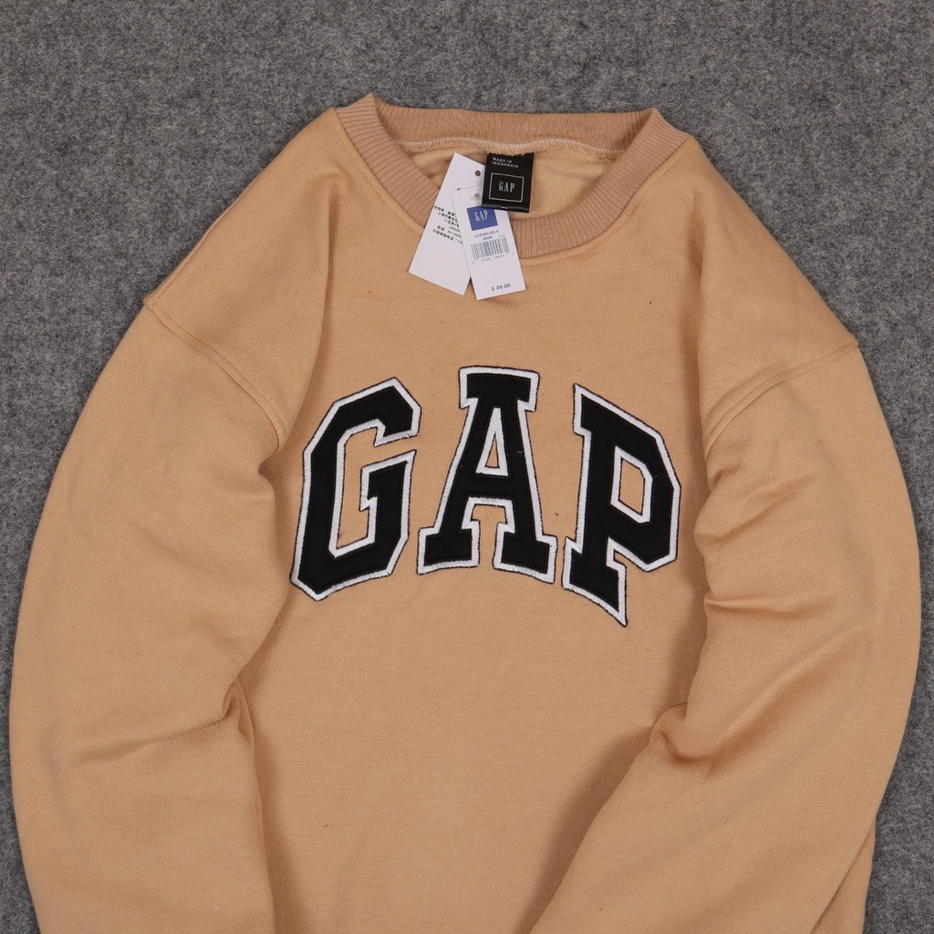 JAKET SWEATER CREWNECK GAP BORDIER UNISEX PREMIUM QUALITY