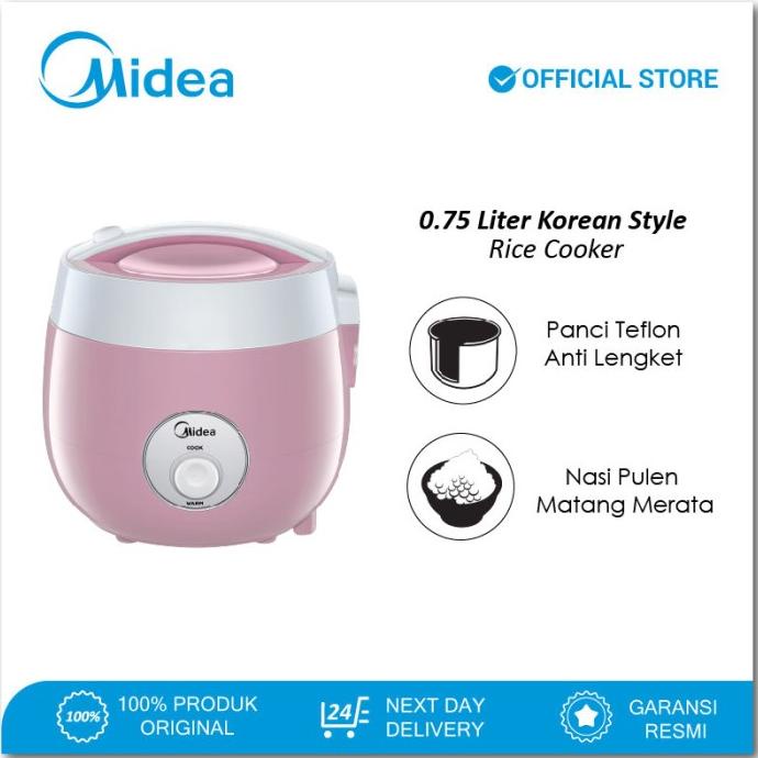 Midea Rice Cooker 0.72 Liter MRM-2001P Termurah