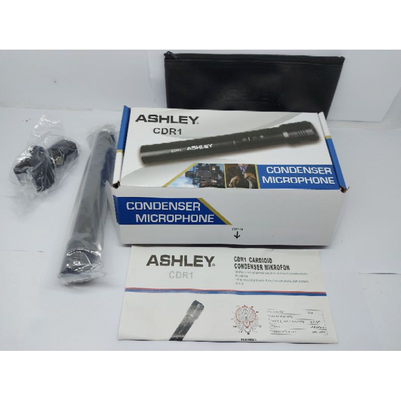 Mic Condensor Ashley CDR1. Kondenser ashley CDR1