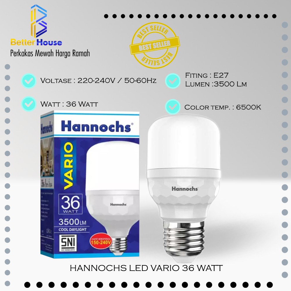 Lampu LED Hannochs Vario 36 Watt