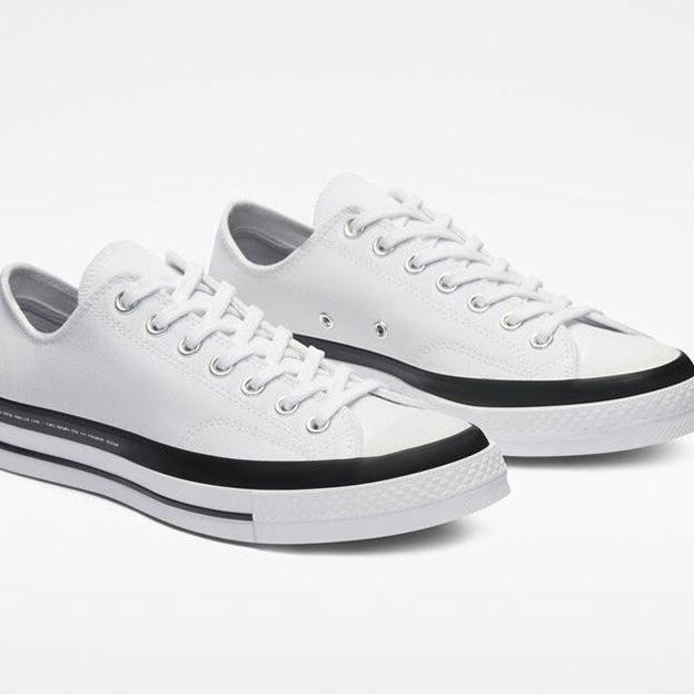 Paling Dicari Sepatu Pria Spesial>> Converse Chuck Taylor 70s x 7 Moncler x Fragment White STOK