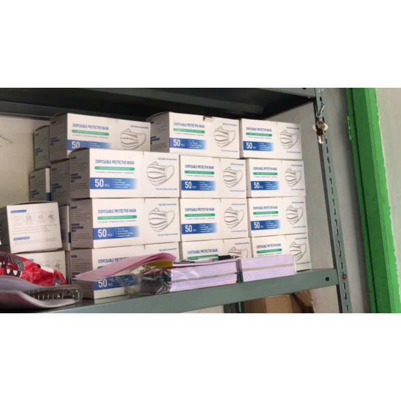 Masker Medis 3ply 1box (50pcs)