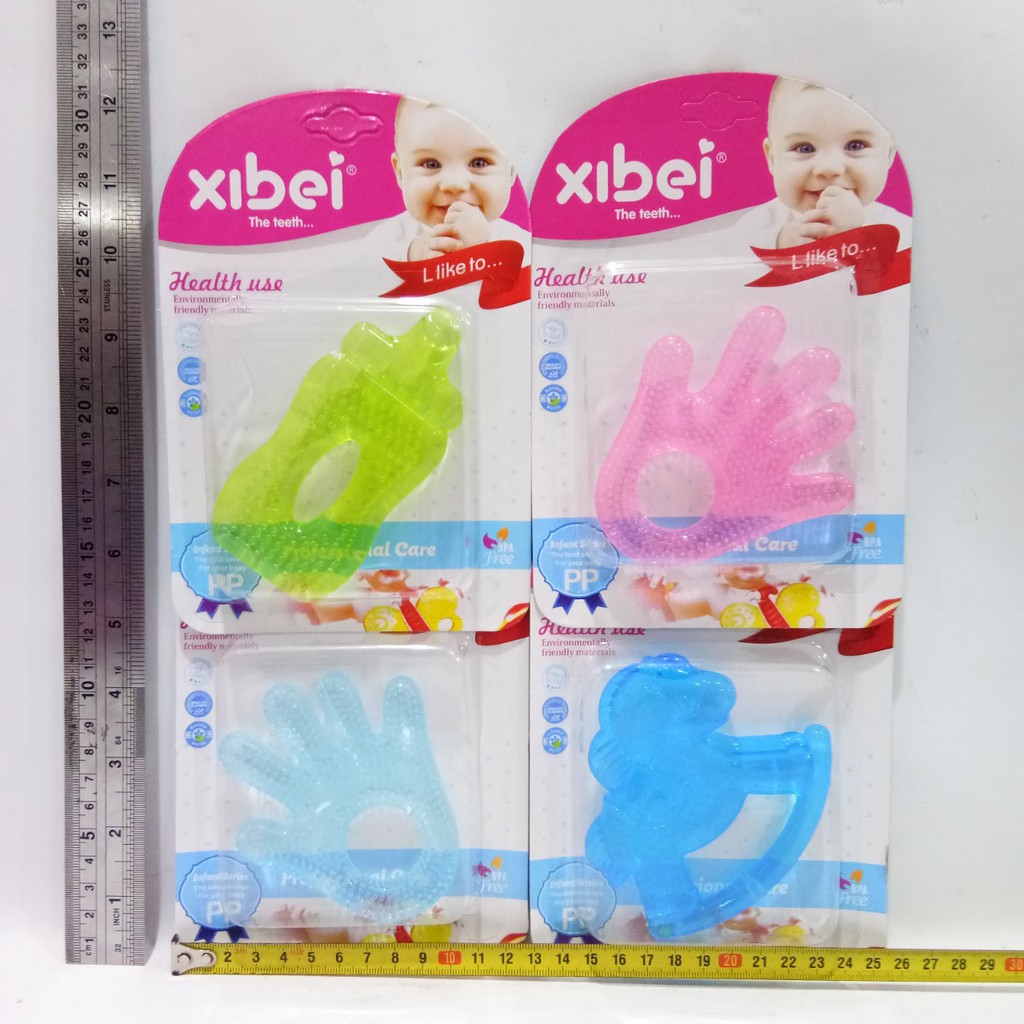 Water-Filled Soother Teether - Mainan Karet Gigitan Bayi - Gigitan Air