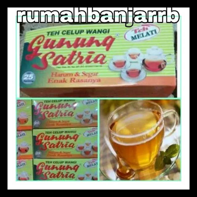 

[BAYAR DI TEMPAT] TEH GUNUNG SATRIA AROMA KHAS MELATI