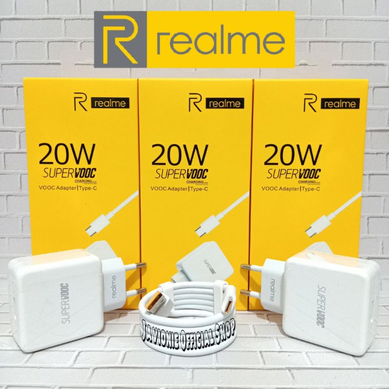 Charger Casan Realme 5 PRO ORIGINAL 20W SUPER VOOC Fast Charging TYPE C