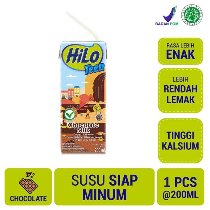 

HiLo Teen Chocolate 200 ml RTD - Ready to Drink