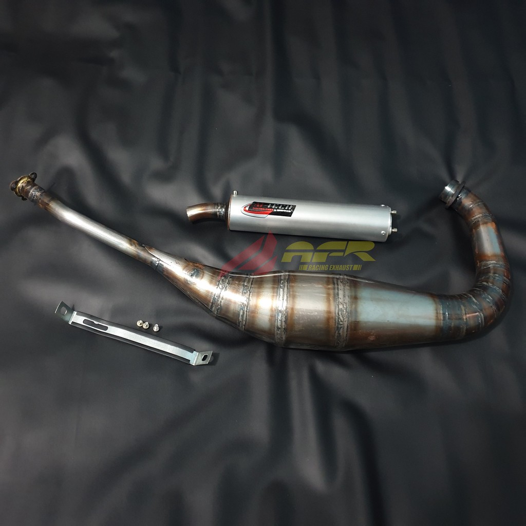 Knalpot Aitech Ninja R RR SS Leher L Plat Galvanis ..