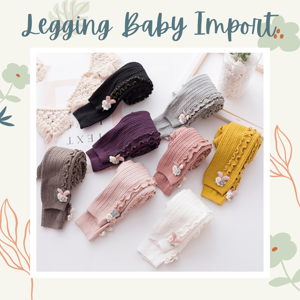 MBSS Legging Bayi Perempuan / Legging Anak / Kaos Kaki Panjang Bayi 301