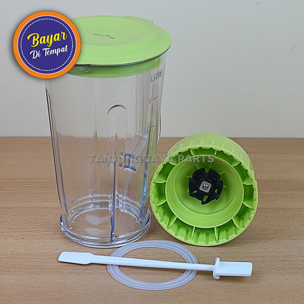 [BAYAR DI TEMPAT] Gelas Blender SET MIYAKO BARU-Pisau BL 101-102-301-152 GEAR PLASTIK