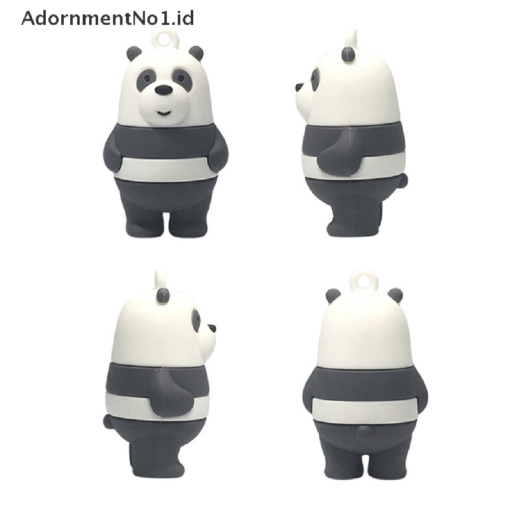 (AdornmentNo1) Gantungan Kunci Bentuk we bare bears
