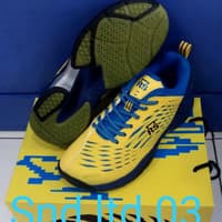 Sepatu Badminton RS SND LTD 03 Kuning/Biru