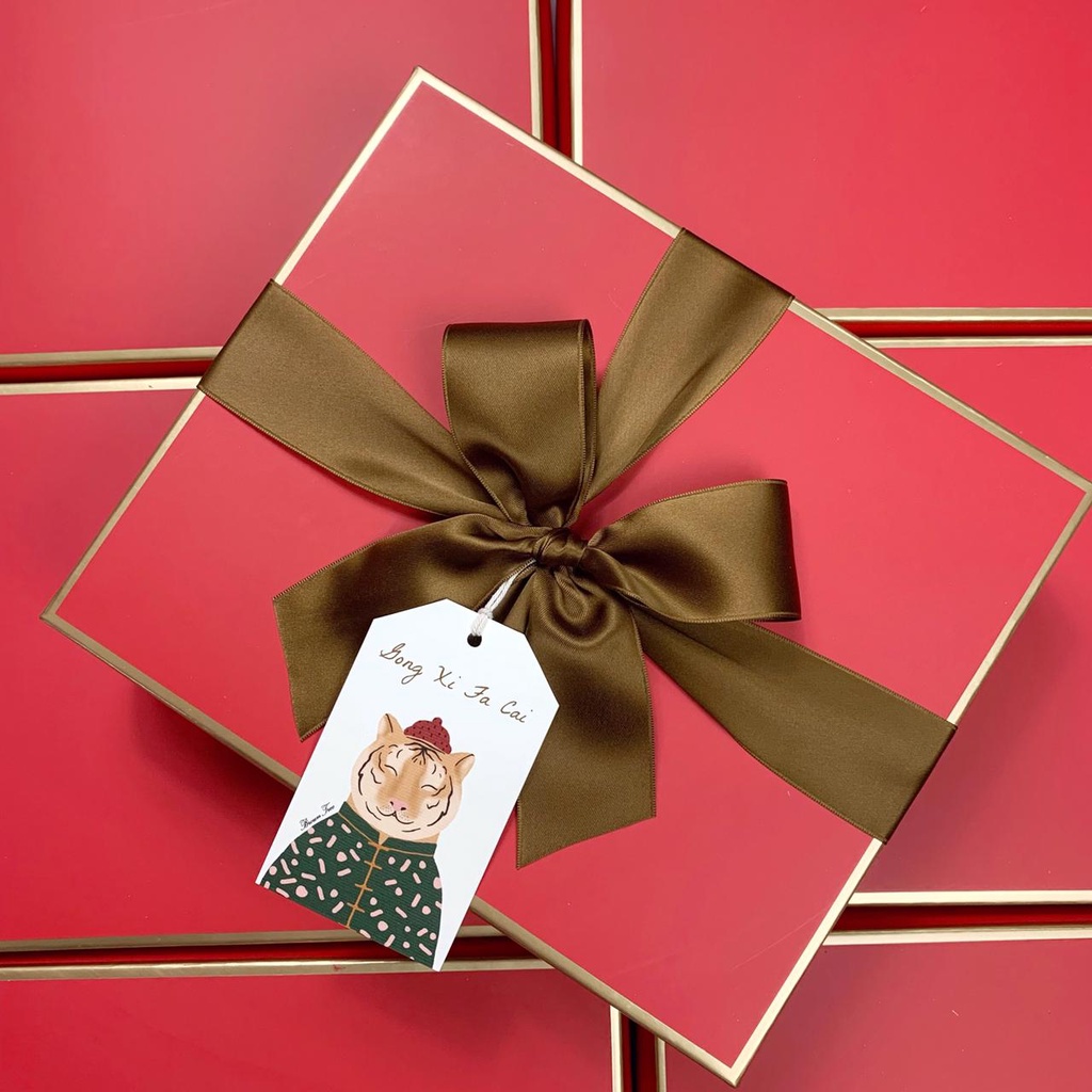 

Brown Tree Gift Tag CNY