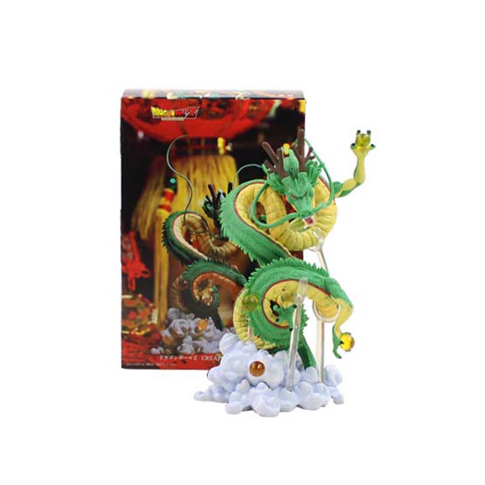 Needway  Toys Gifts Dragon Ball PVC Figurine Toy Action Figurine SHENRON Miniatures Desktop Ornaments Statue Shenlong Japanese Anime Figure Model Toys/Multicolor